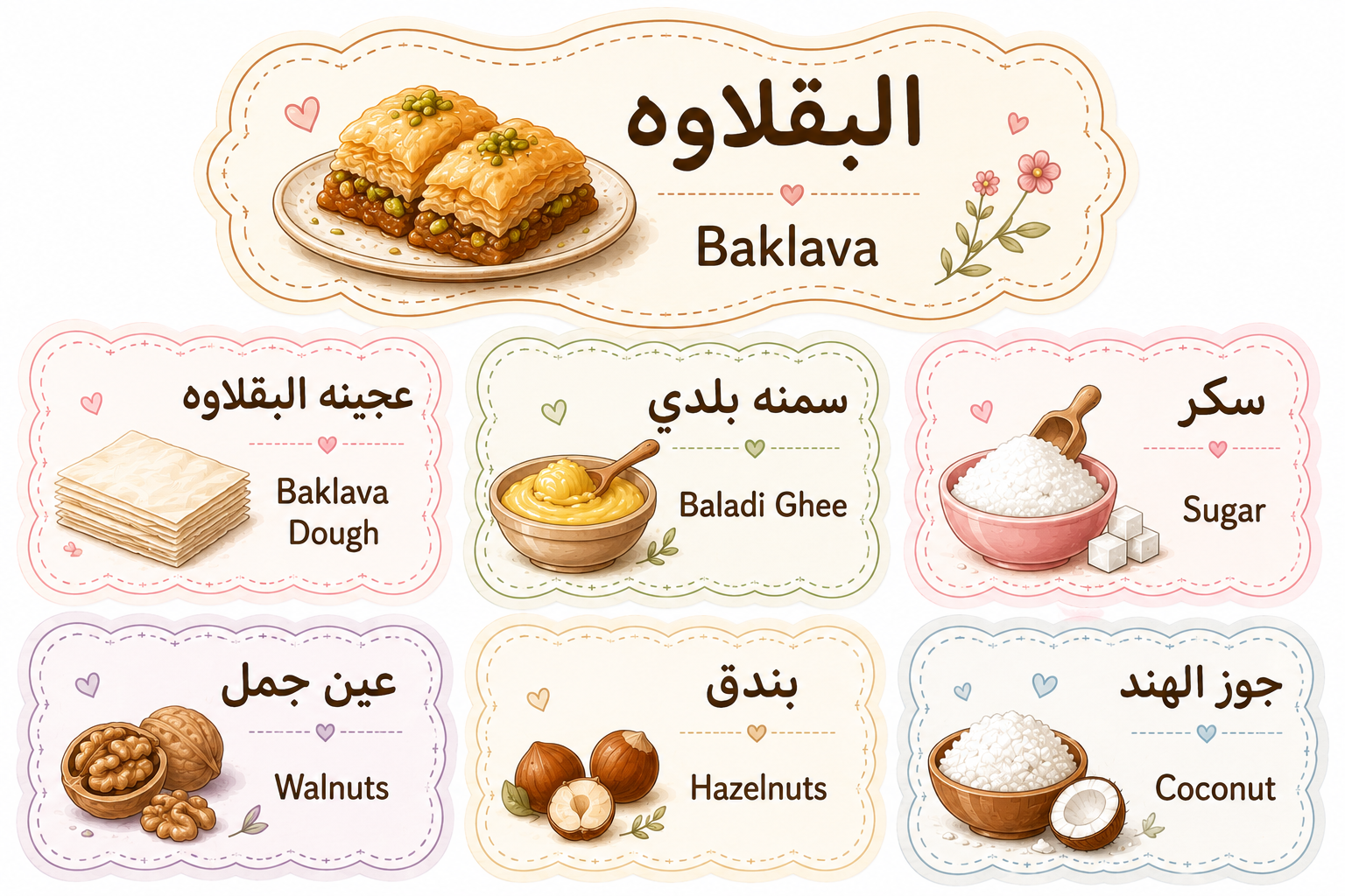 Baklava — البقلاوة